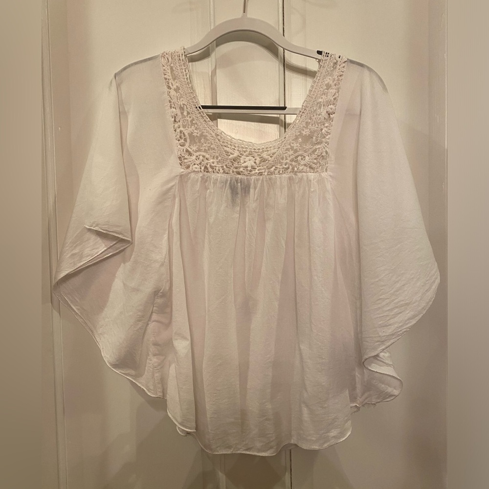 Jessica Simpson White Top Size S